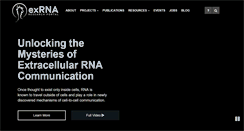 Desktop Screenshot of exrna.org