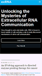 Mobile Screenshot of exrna.org
